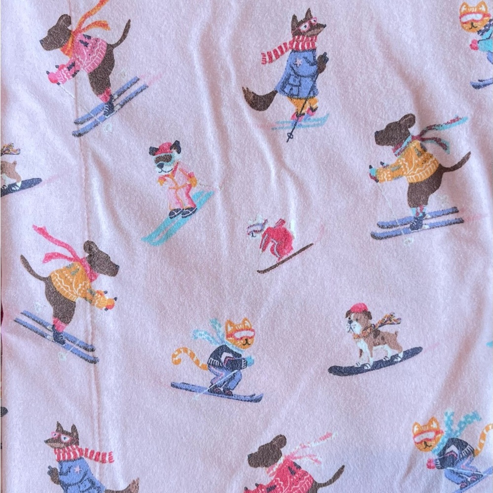 Bedhead women’s  Sz Medium Pink Ski  2 Piece Classic Stretchy PJ Pajama Set - Picture 8 of 8